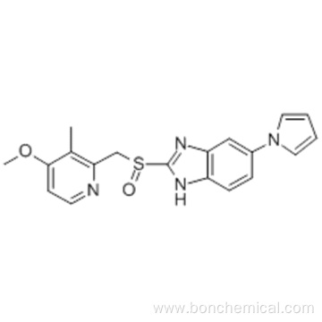 1H-Benzimidazole,2-[[(4-methoxy-3-methyl-2-pyridinyl)methyl]sulfinyl]-6-(1H-pyrrol-1-yl)- CAS 172152-36-2 